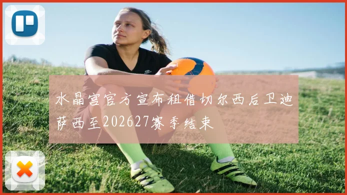水晶宫官方宣布租借切尔西后卫迪萨西至202627赛季结束